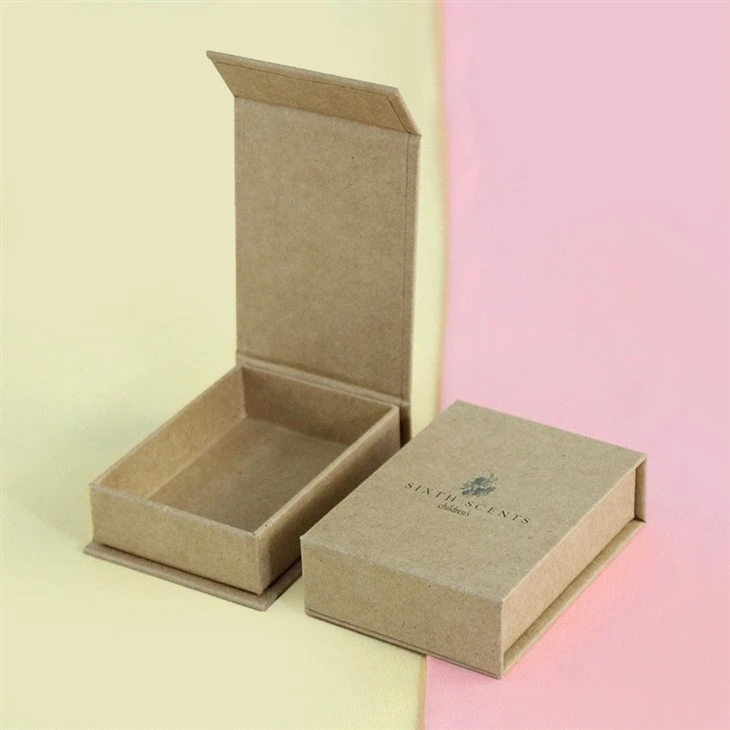 Lid closure kraft gift box
