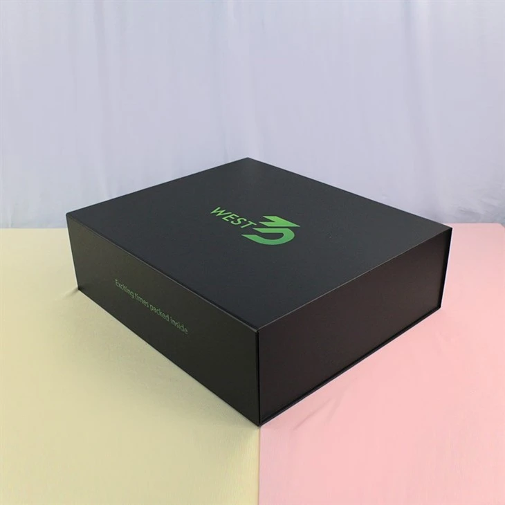 Magnetic Folding Carton Gift Clothing Box (2)